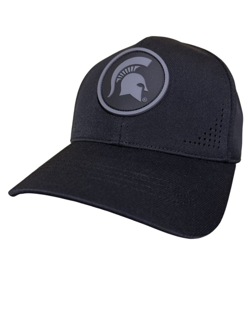 NEW Michigan State Spartans Black Colosseum Snapback Vented Cap Hat OS